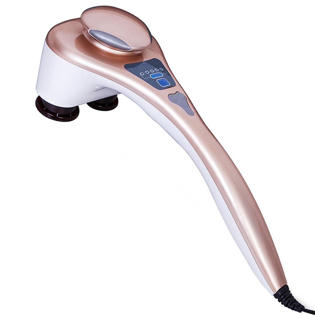 NNEAGS Portable Handheld Massager Soothing Heat Stimulate Blood Flow Shoulder 4 Heads